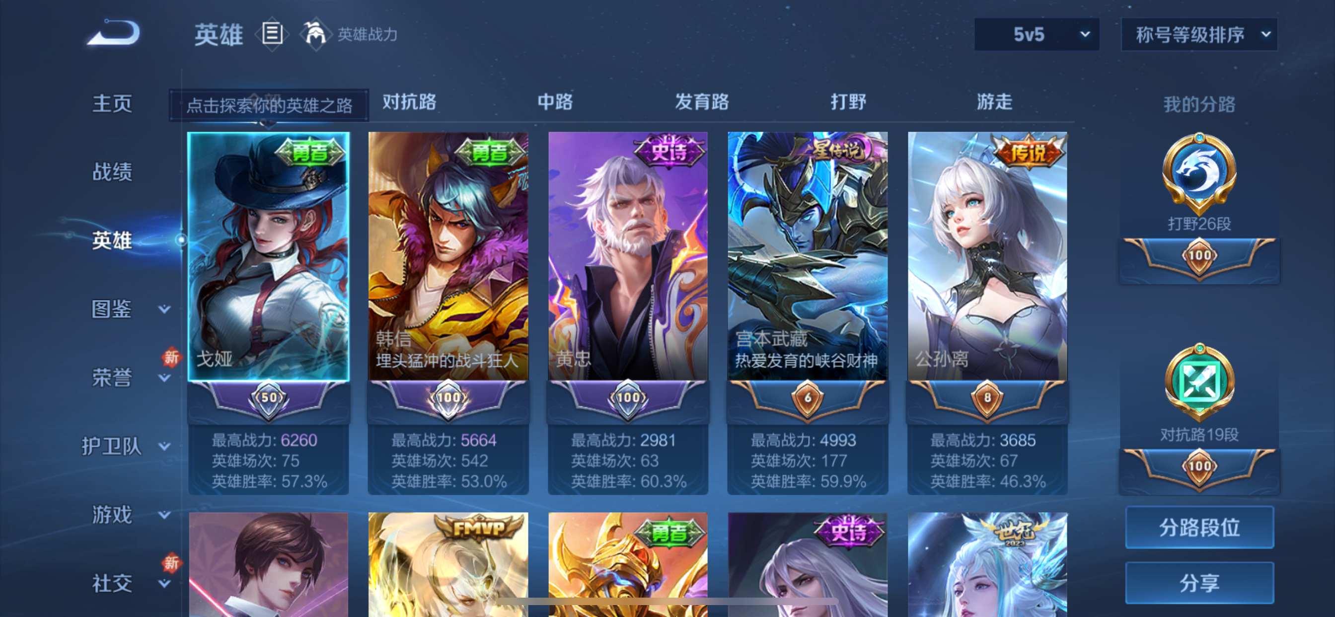 WZCMW3252300王者荣耀账号详情图2 WZCMW3252300王者荣耀账号详情图2