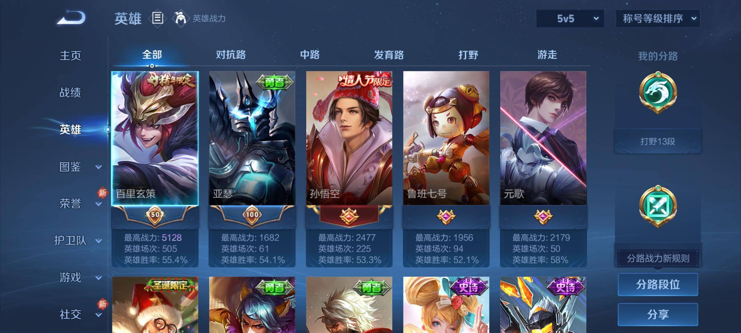 WZCMW3253368王者荣耀账号详情图2