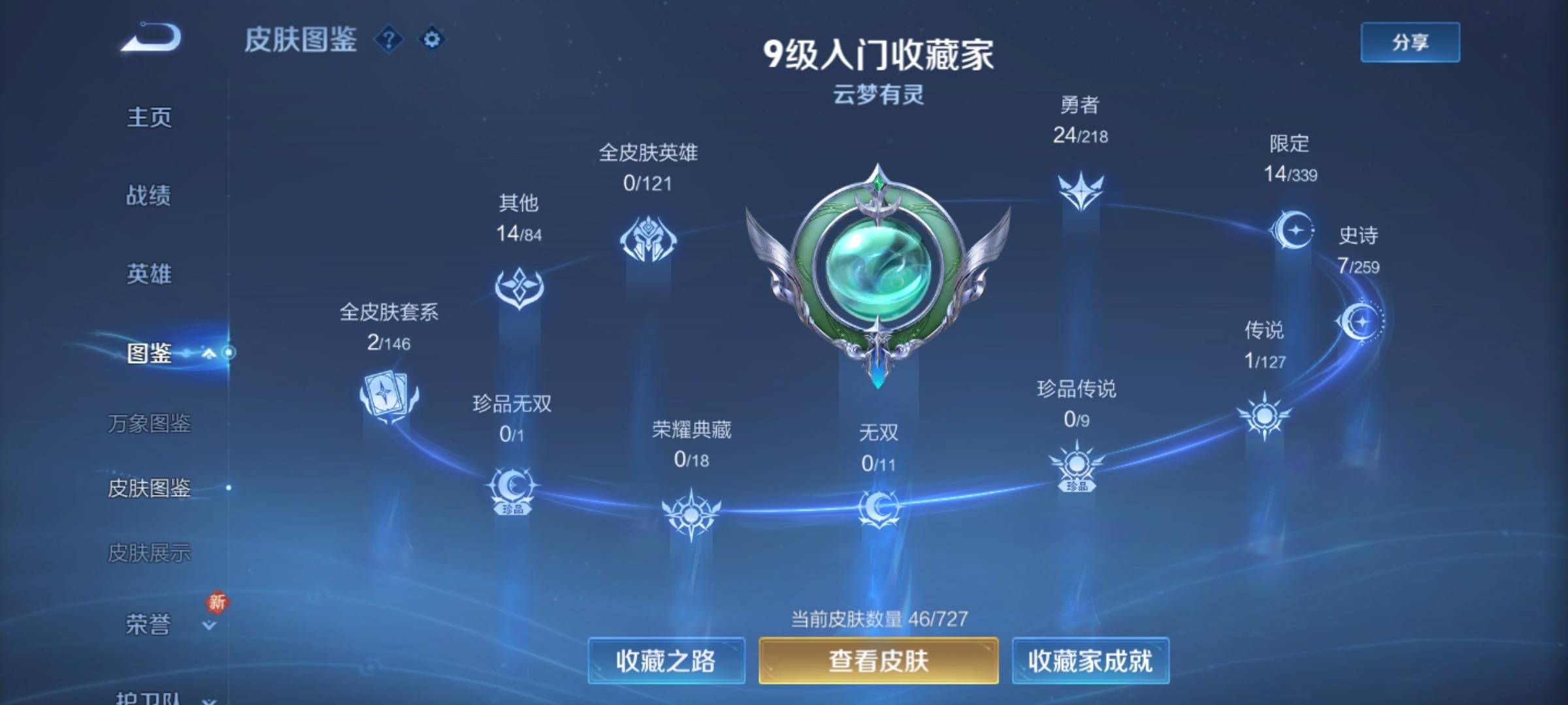 WZCMW3253982王者荣耀账号详情图4
