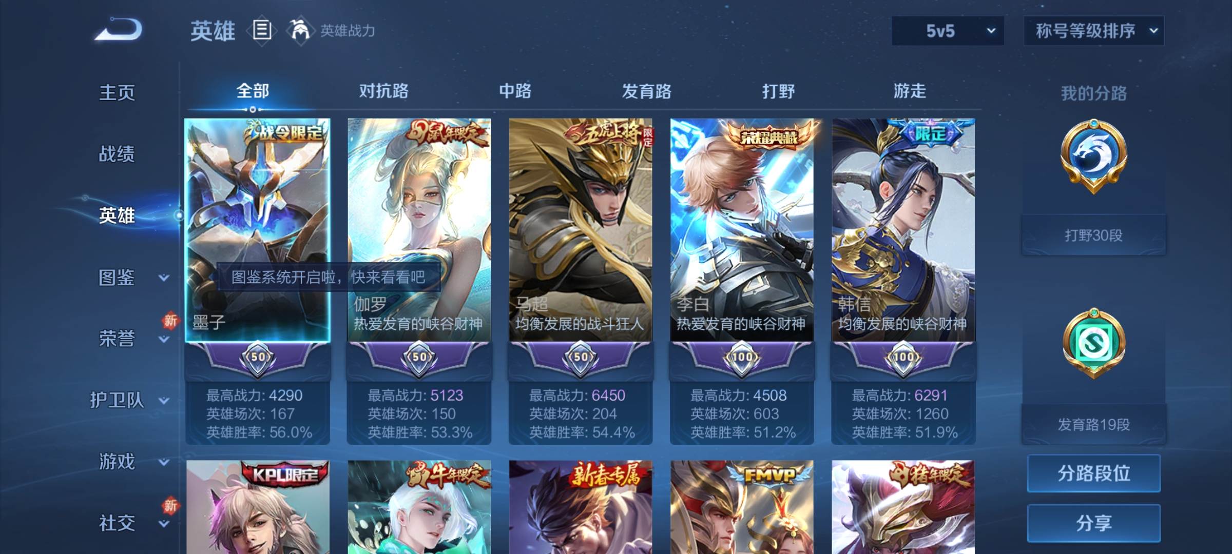 WZCMW3253964王者荣耀账号详情图2