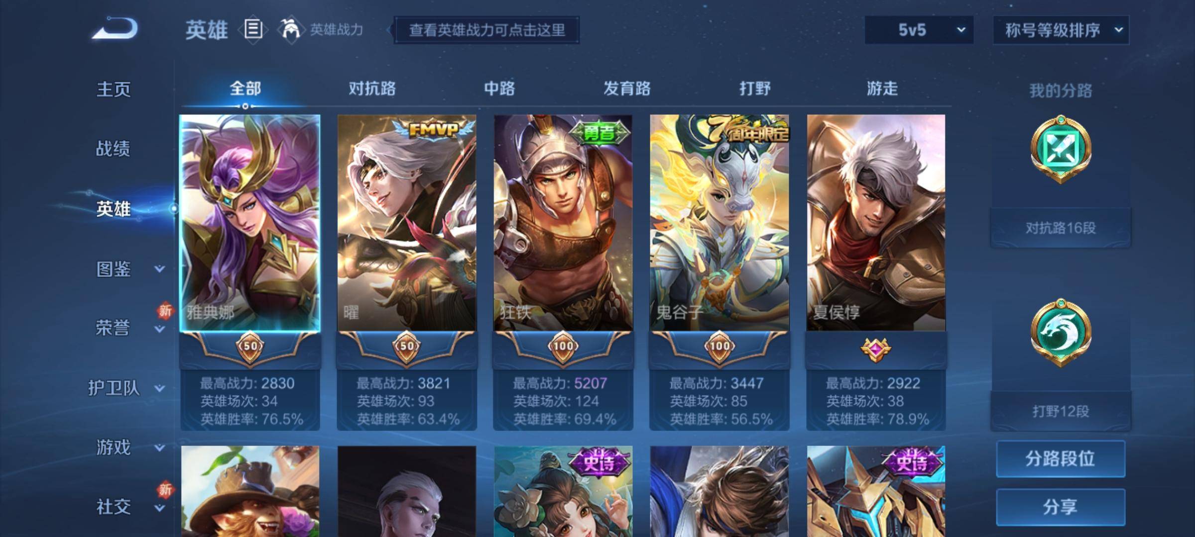 WZCMW3254833王者荣耀账号详情图2