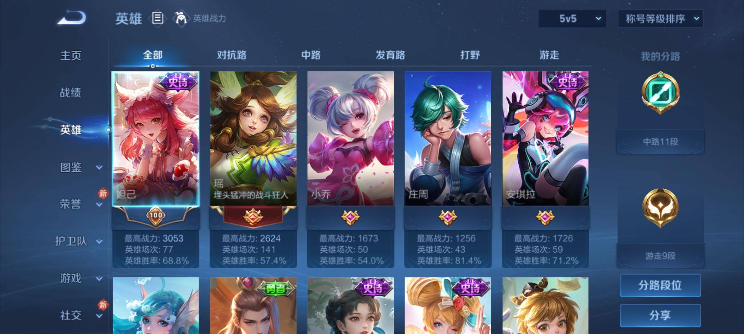WZCMW3261209王者荣耀账号详情图3