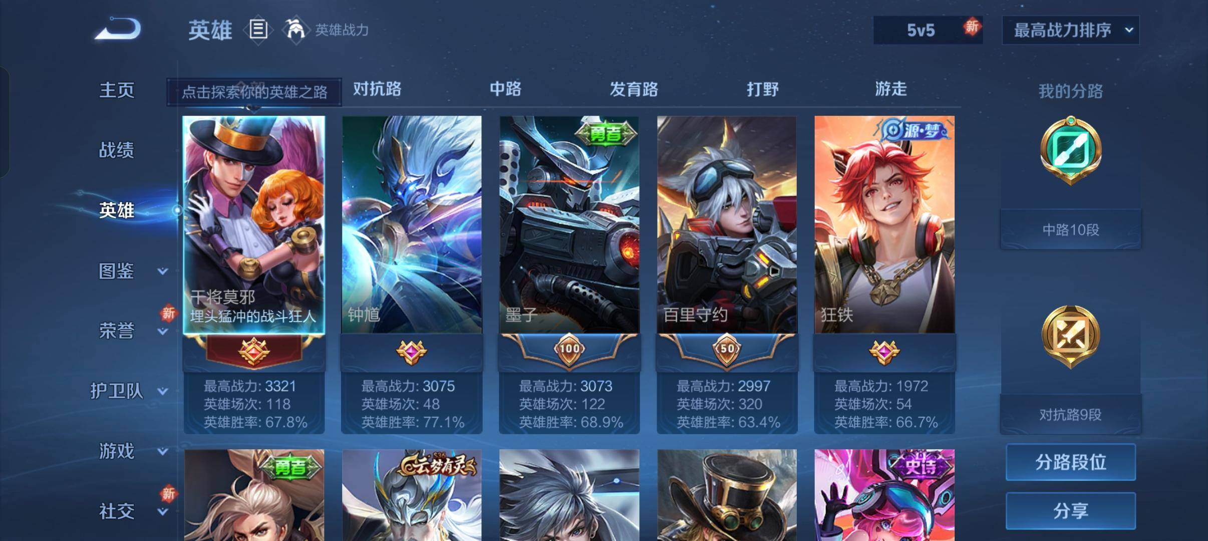 WZCMW3272572王者荣耀账号详情图2