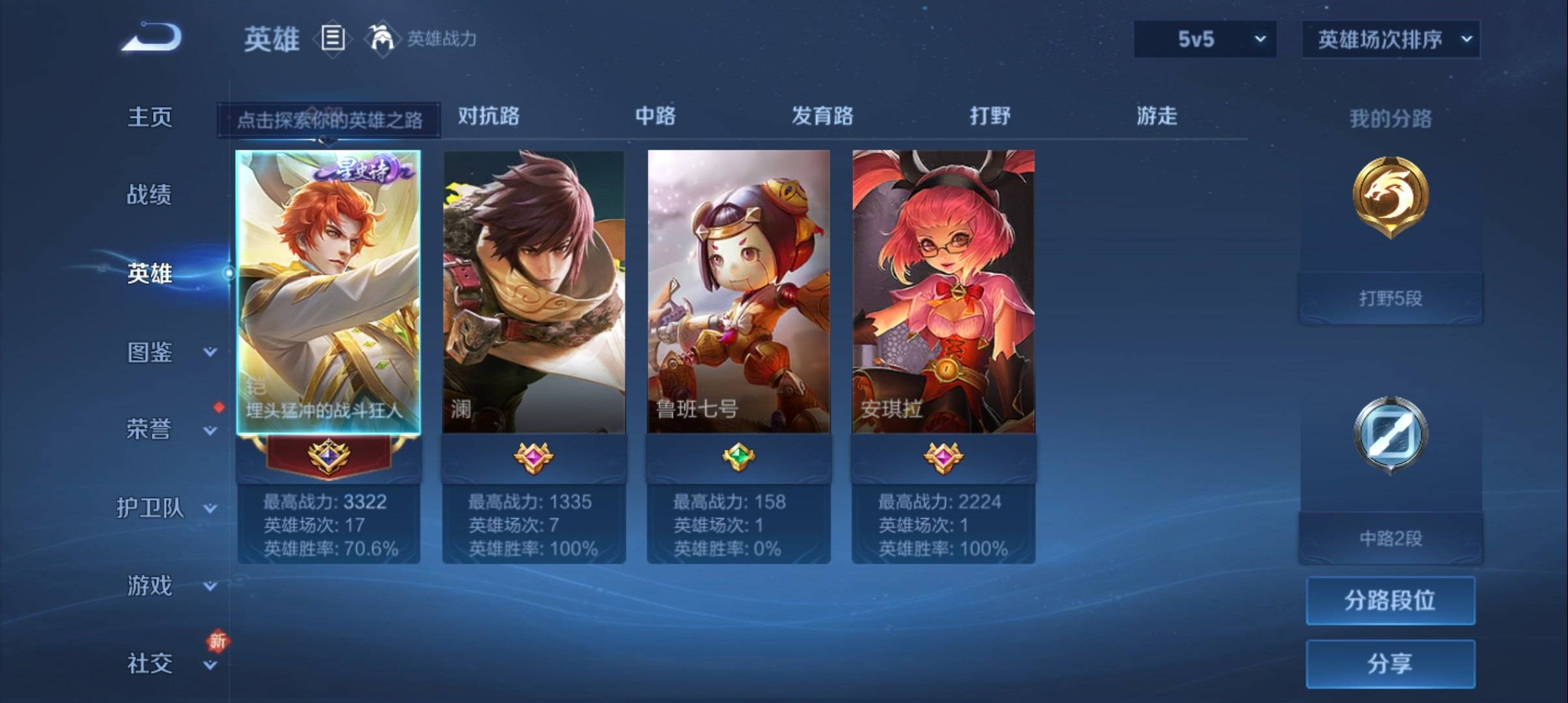 WZCMW3277770王者荣耀账号详情图2