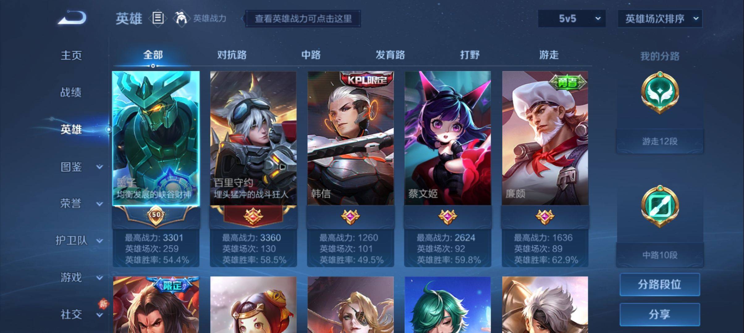 WZCMW3277760王者荣耀账号详情图2