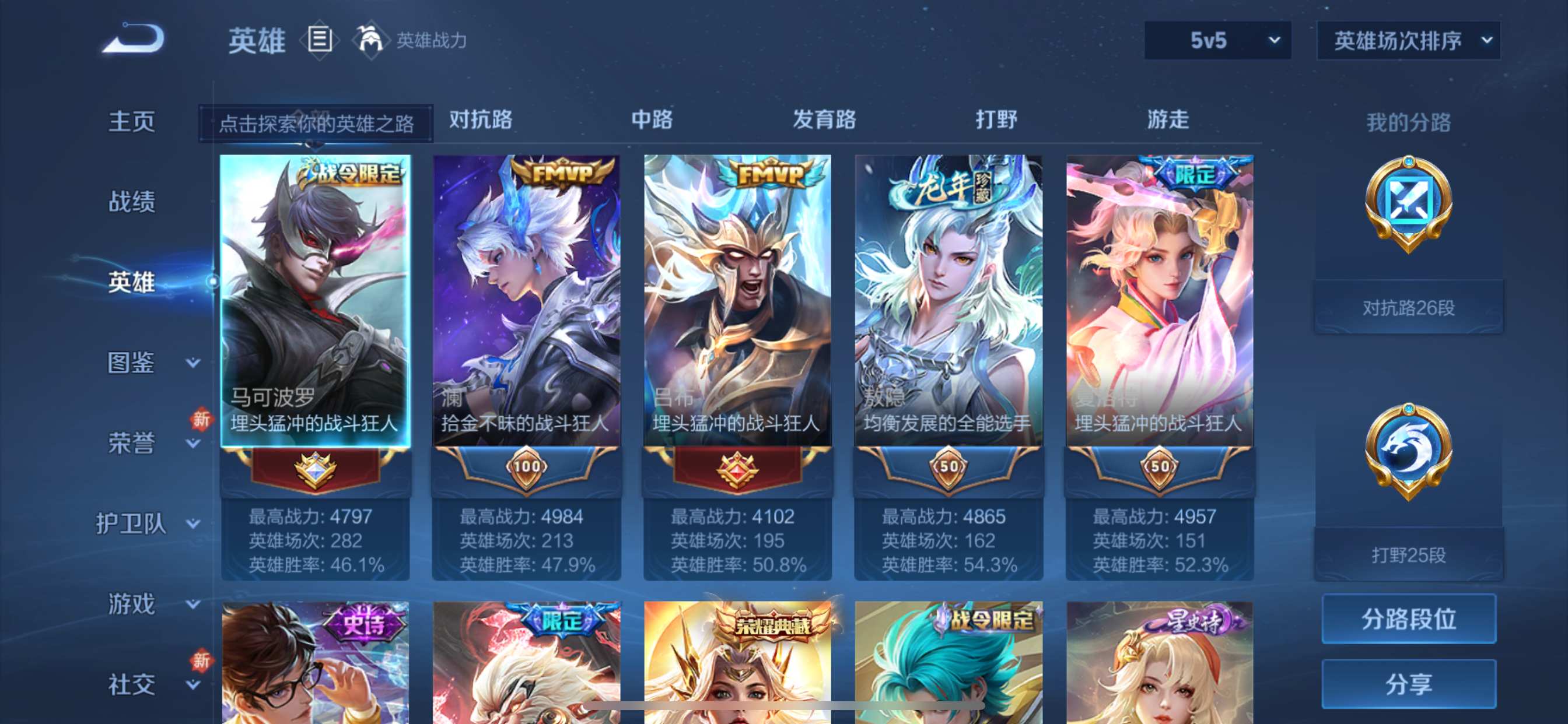 WZCMW3312114王者荣耀账号详情图3