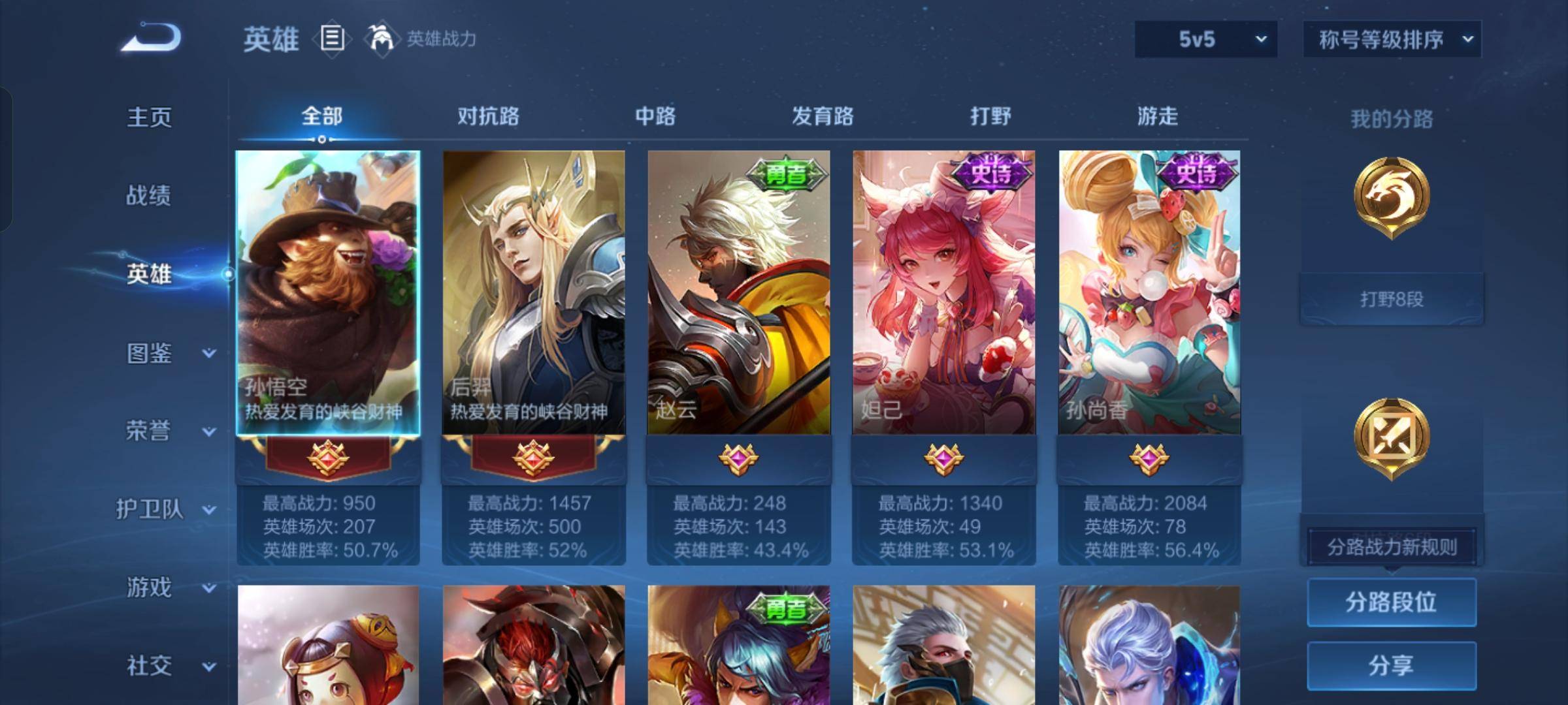 WZCMW3280536王者荣耀账号详情图2
