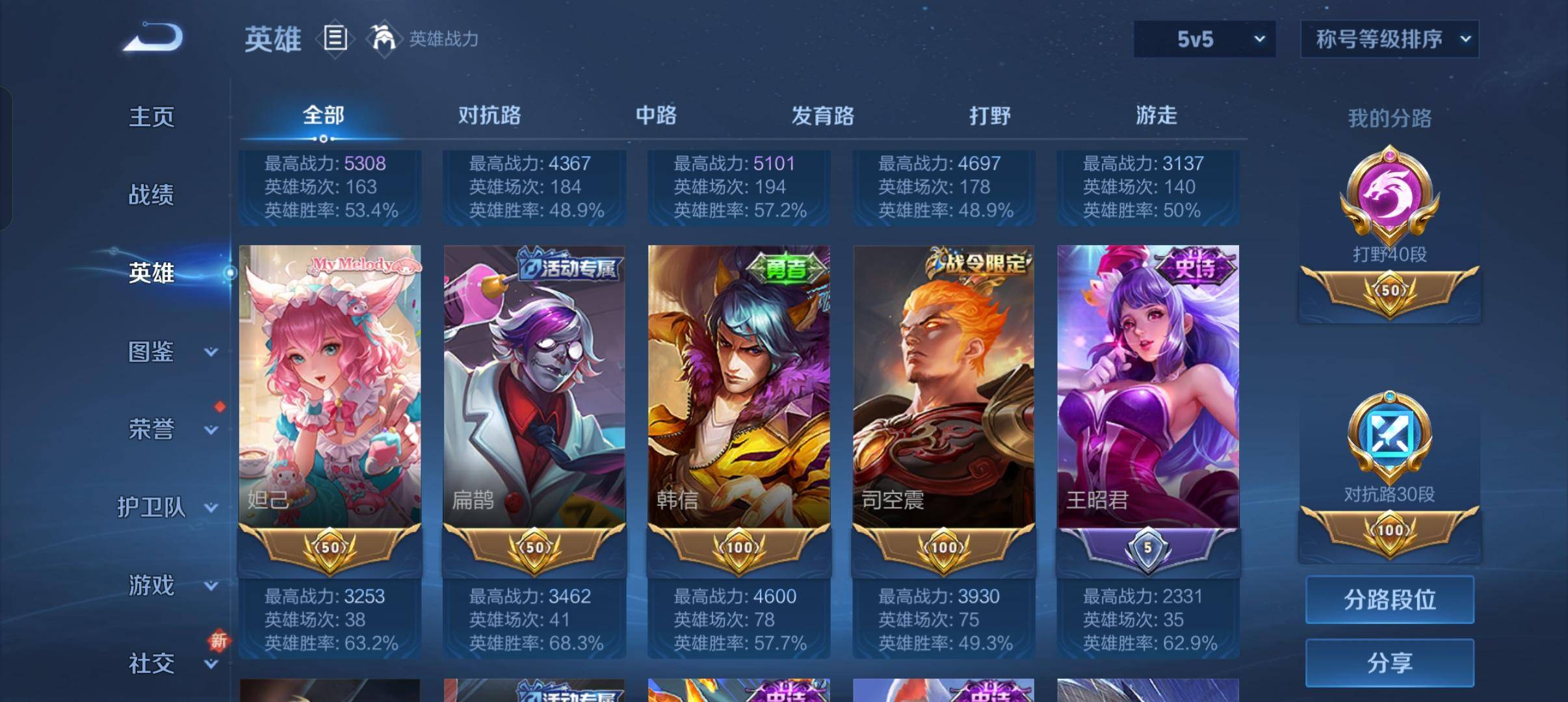 WZCMW3352984王者荣耀账号详情图5 WZCMW3352984王者荣耀账号详情图5