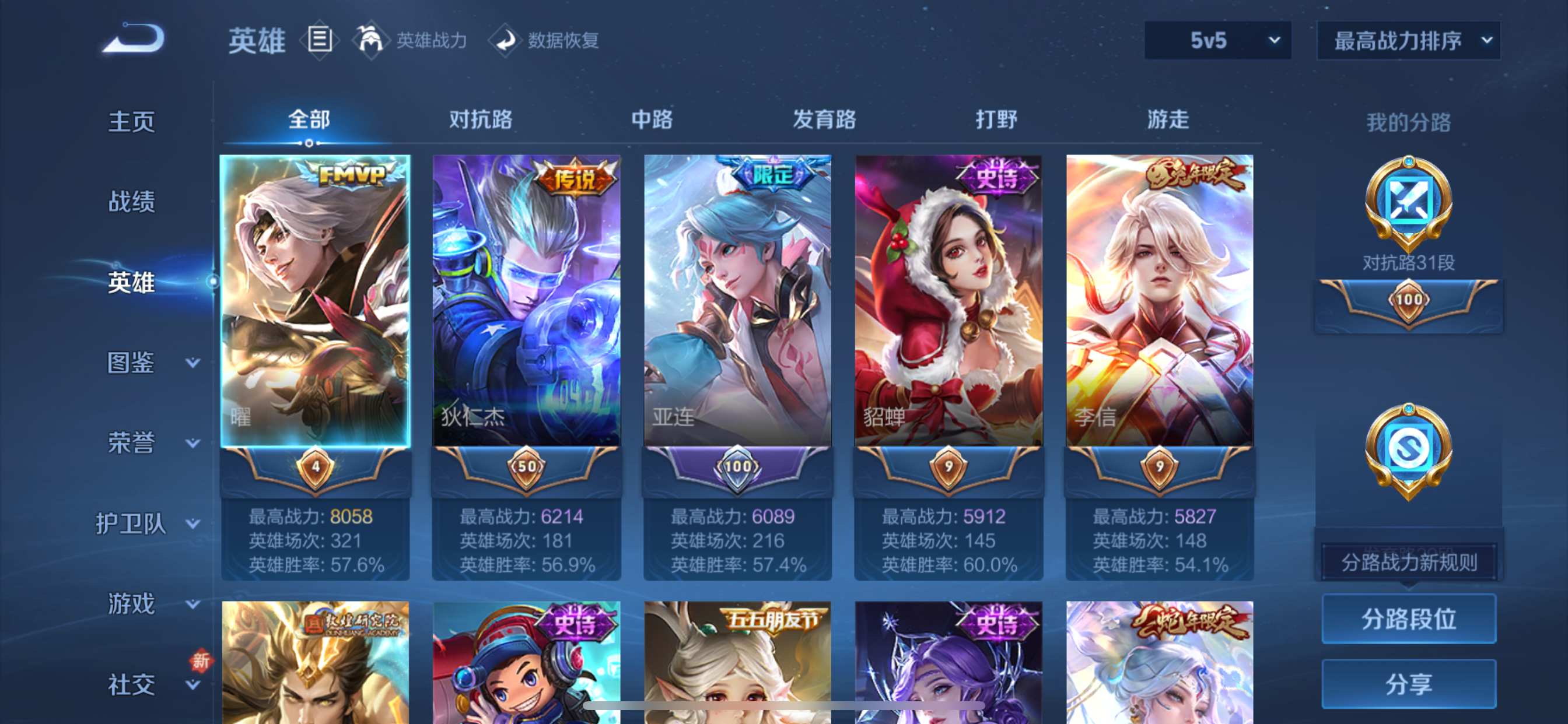 WZCMW3354440王者荣耀账号详情图2