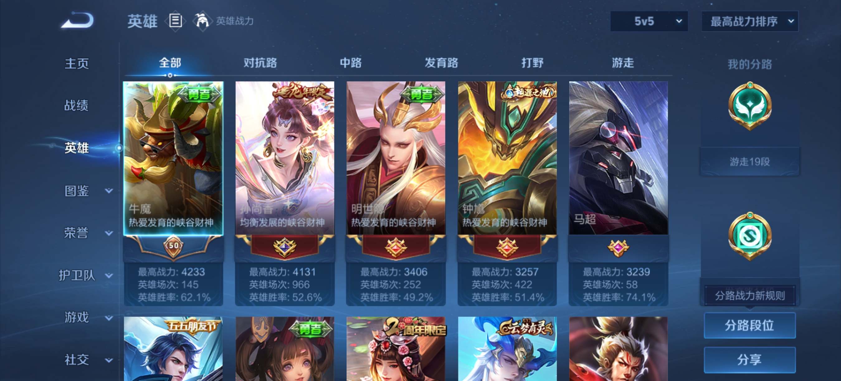 WZCMW3361881王者荣耀账号详情图2