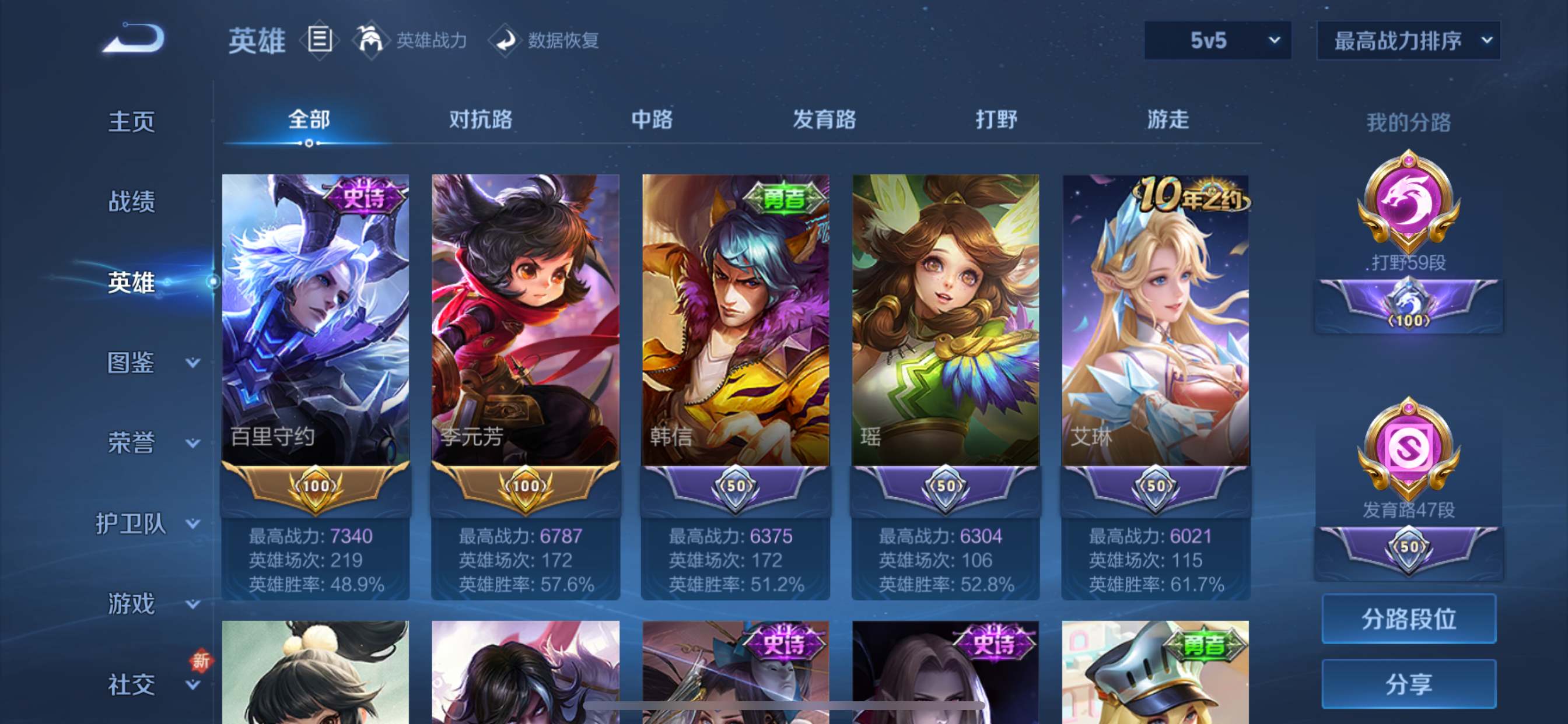 WZCMW3367857王者荣耀账号详情图5