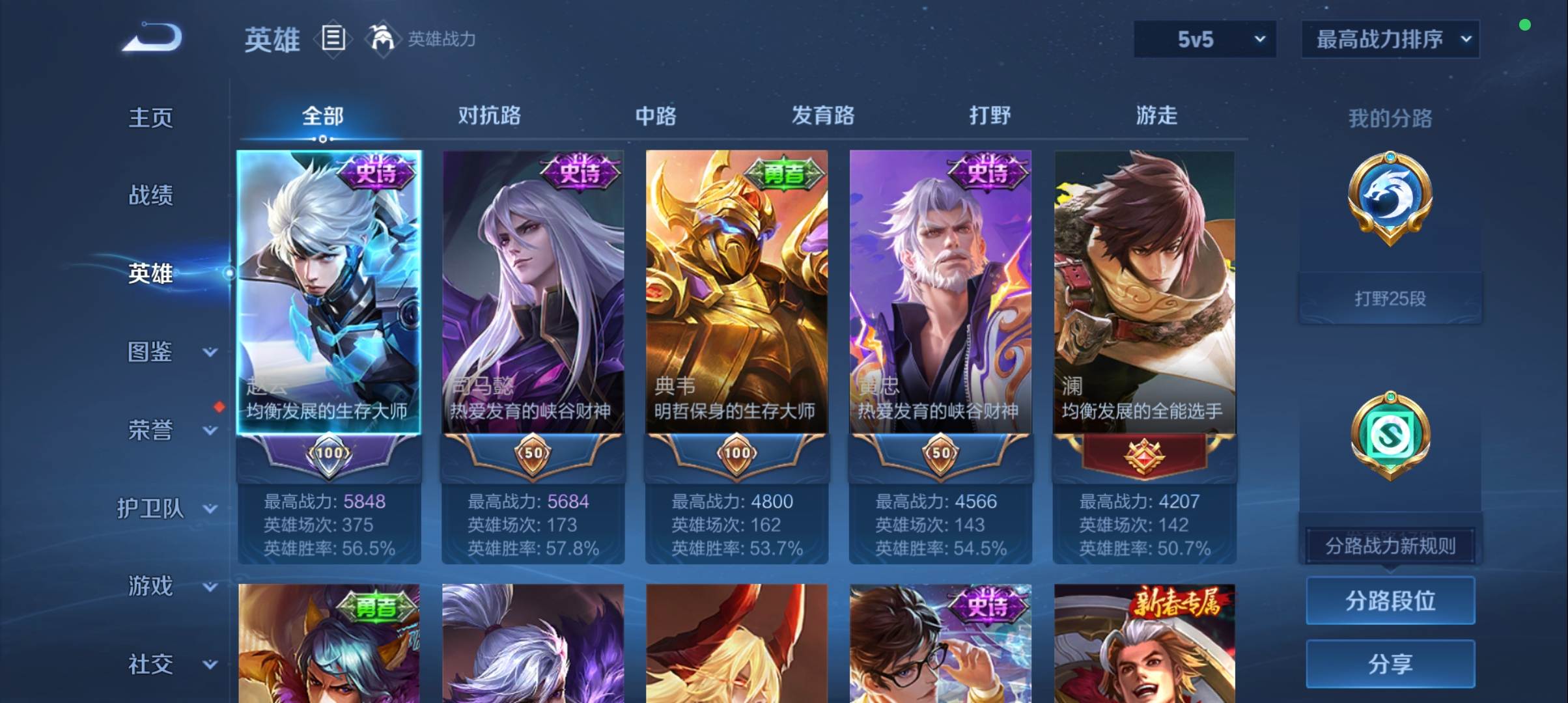 WZCMW3385977王者荣耀账号详情图2